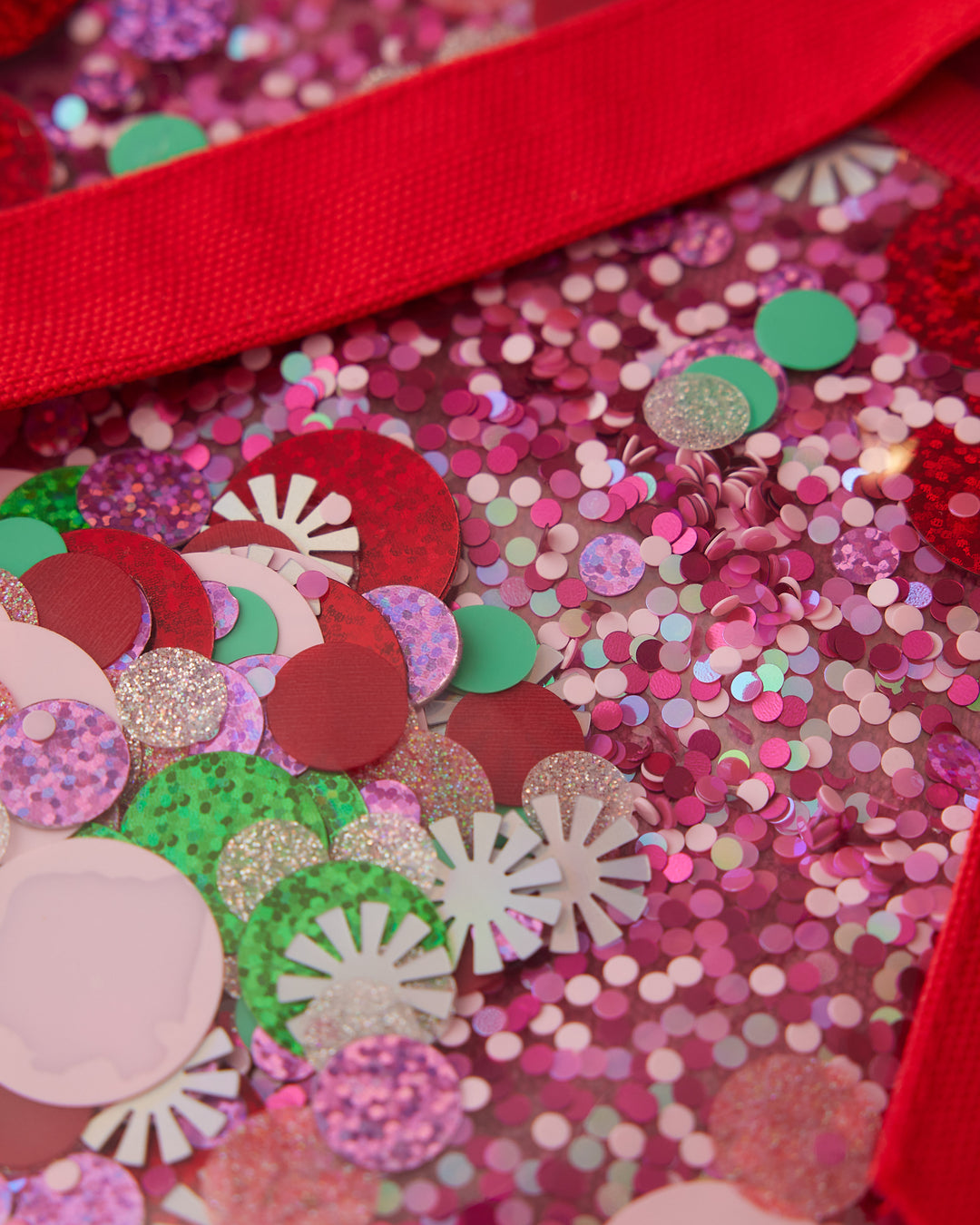 PRETTY IN PINK CONFETTI APRON