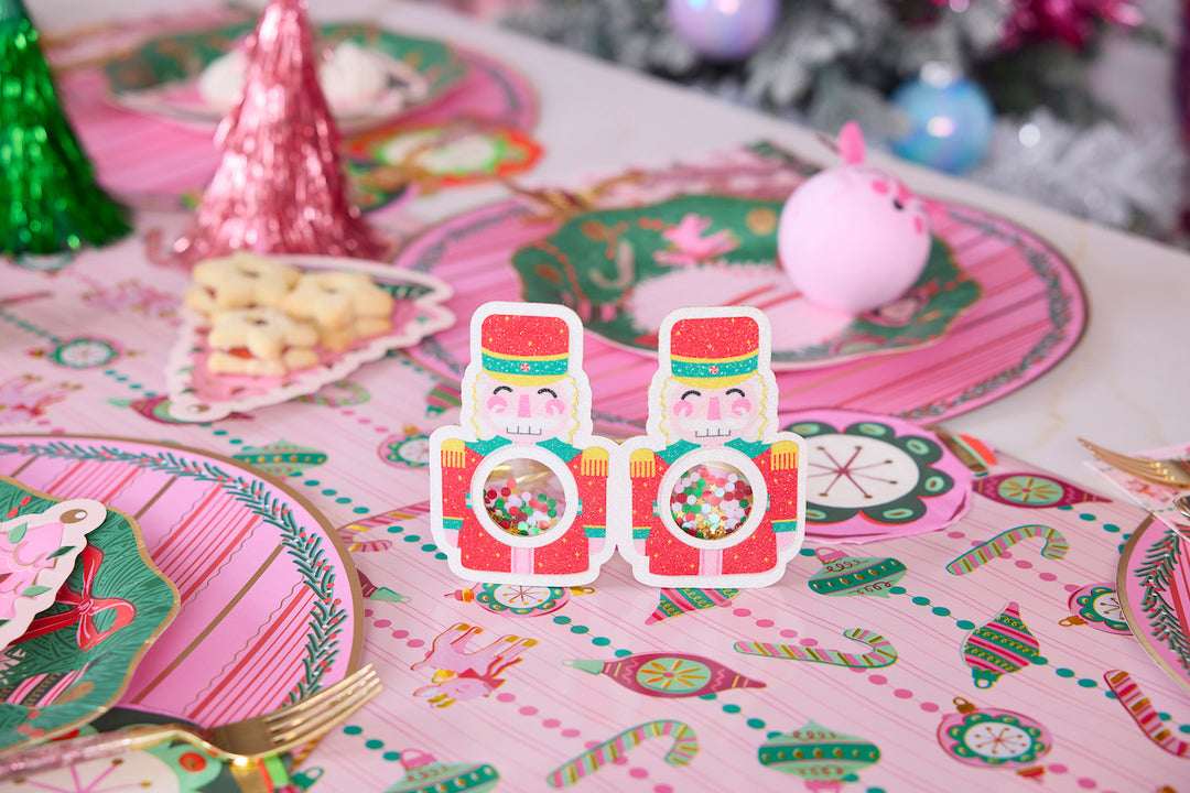 Packed Party Christmas Nutcracker Novelty Glasses Party Accessory