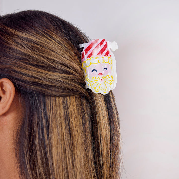 Santa Baby Hair Claw Clip