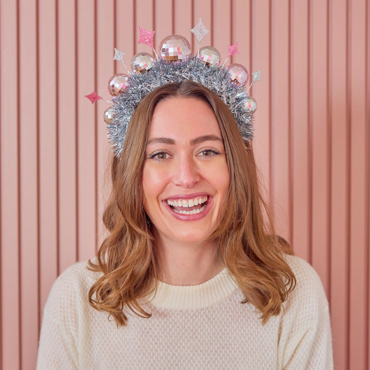 Keep on Dancing Disco Ball Headband