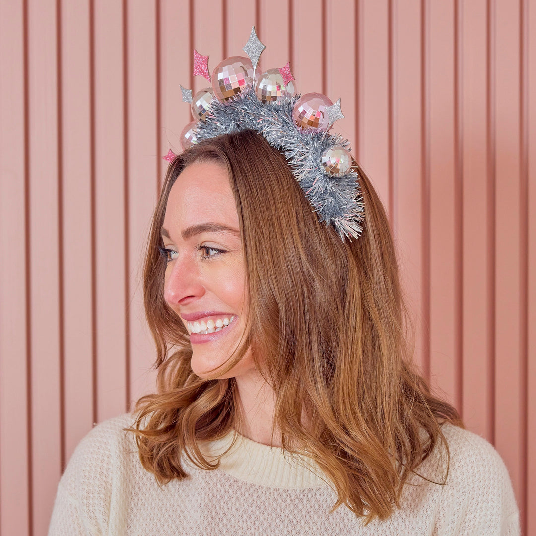 Keep on Dancing Disco Ball Headband