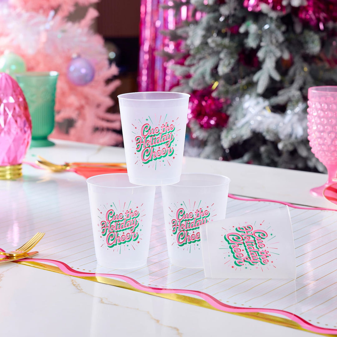Packed Party Cupstack Cheer White Party Accessory