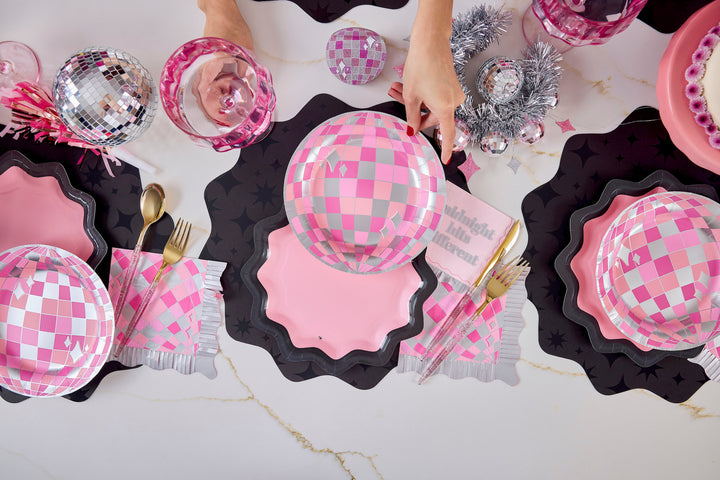 Keep on Dancing Disco Ball Plates