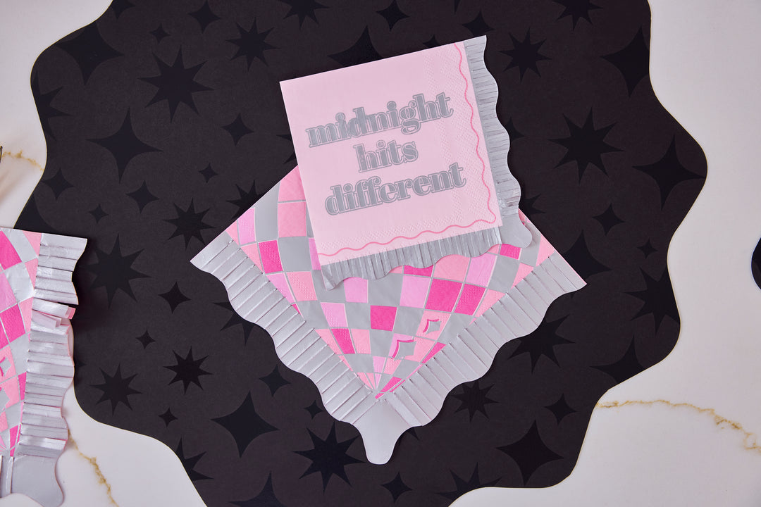 Midnight Hits Different Cocktail Napkins