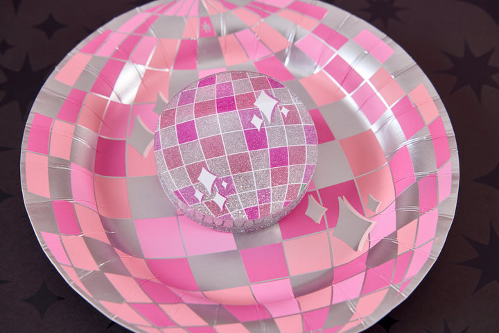 Packed Party Disco Ball Claw Clip, Festive Hair Accessory