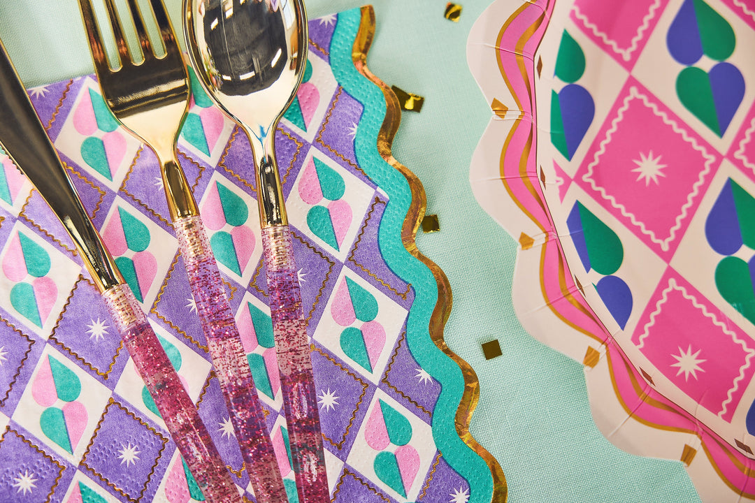 Better With Confetti Utensil Set (30 ct)