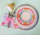 Welcome To The Circus Dessert Plate Set