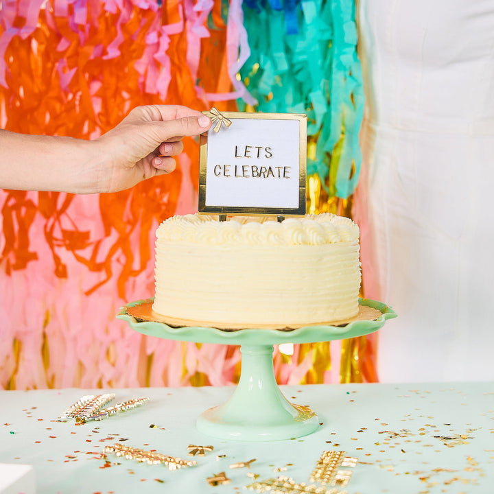 Lovely Little Letterboard Customizeable Cake Topper (114 characters)