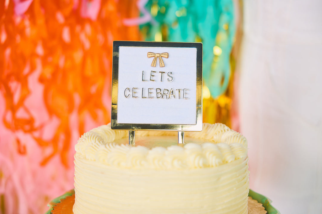 Lovely Little Letterboard Customizeable Cake Topper (114 characters)