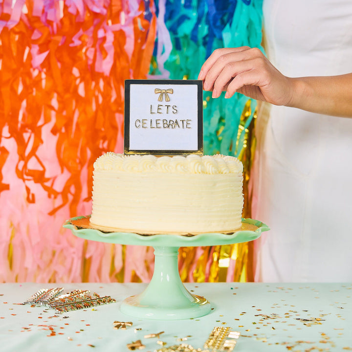 Lovely Little Letterboard Customizeable Cake Topper (114 characters)
