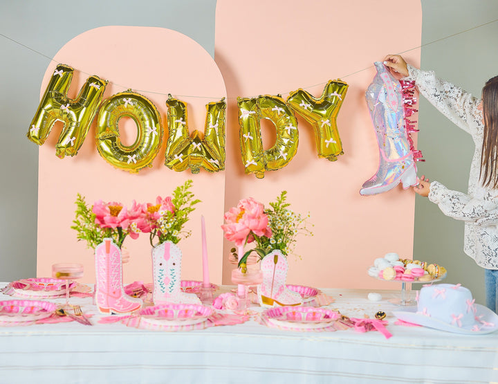 Howdy Darling Balloon Banner