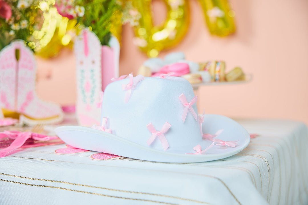 Cowgirls Only Club Cowboy Hat With Bows