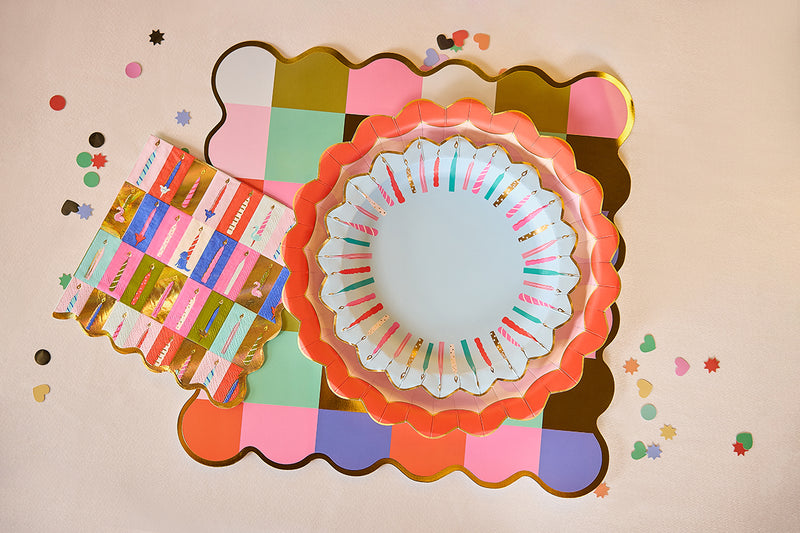 Birthday Wishes Dinner Plate Set