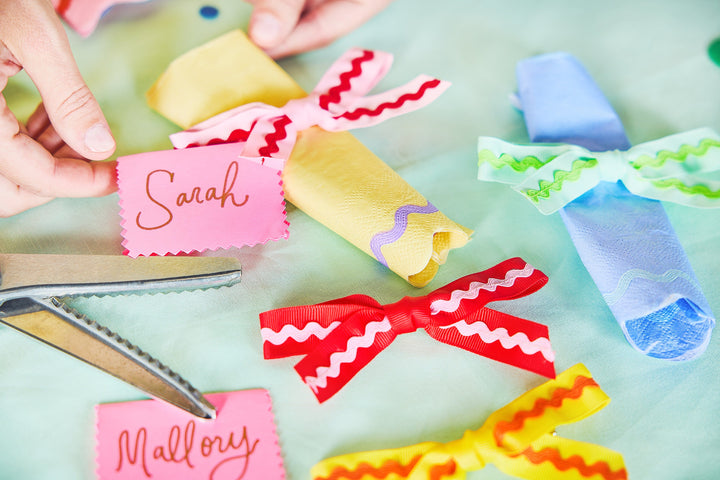 Multicolor Ric Rac Anything Clip-On Bow Set (5 ct)