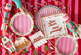 Peppermint Party Dinner Plate