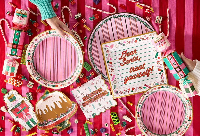 Peppermint Party Dinner Plate