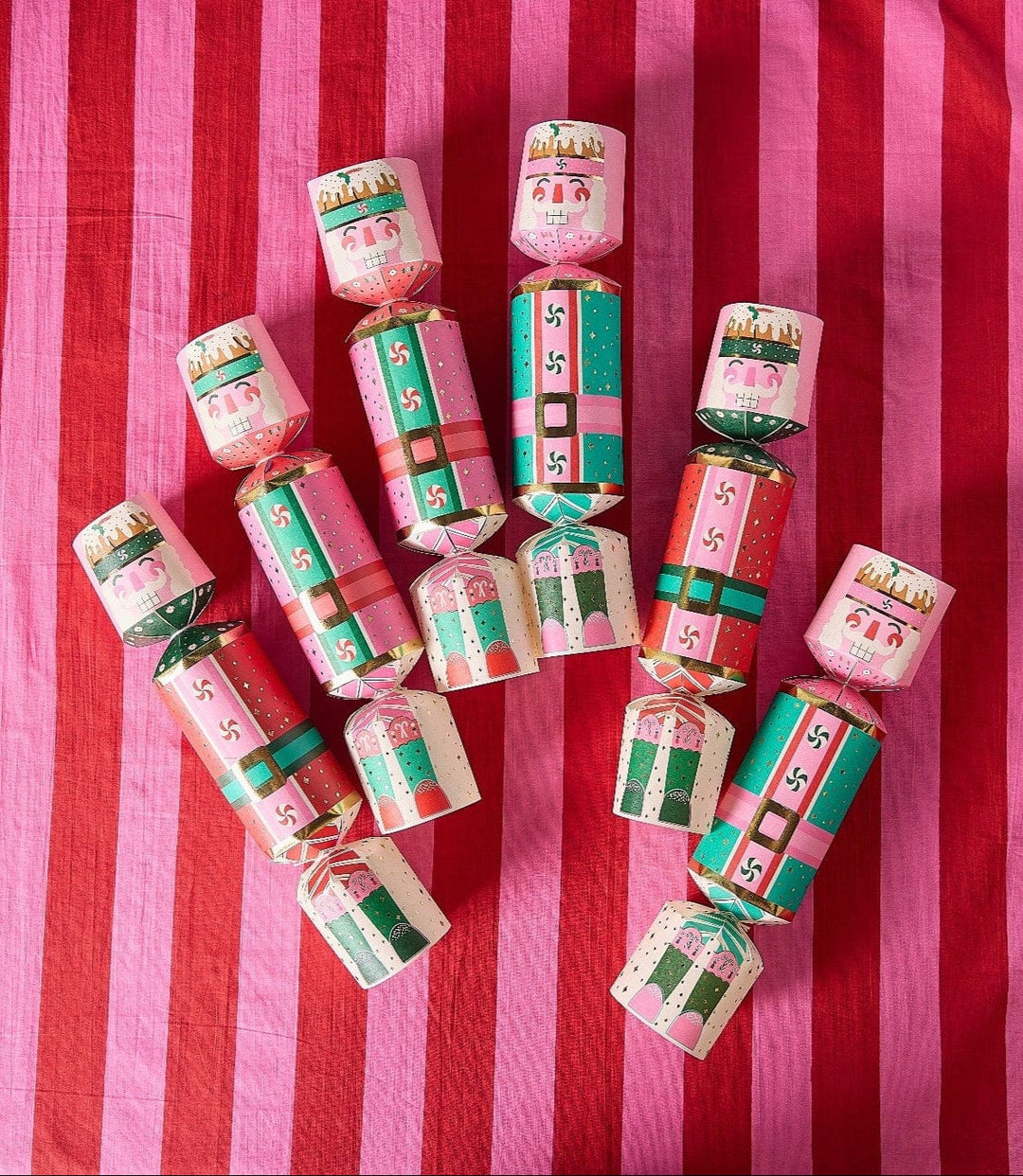 Christmas Nutcracker Holiday Crackers (Set of 6)
