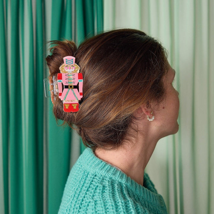 Nutcracker Hair Claw Clip