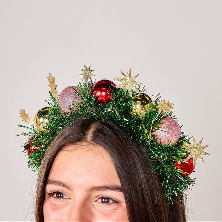 Deck the Halls Wreath Novelty Headband