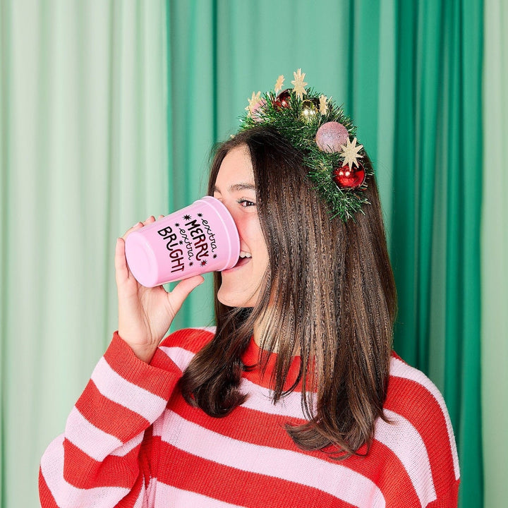 Deck the Halls Wreath Novelty Headband