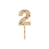 CONFETTI TIME NUMERAL CAKE TOPPER KIT