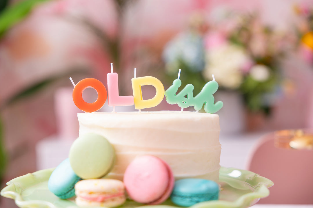 OLDish Birthday Candle