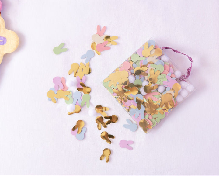Hoppy Tails Easter Bunny Confetti Mix