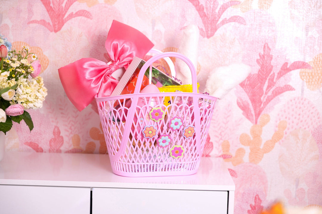 Petal Party Pink Basket &amp; Floral Jibbitz