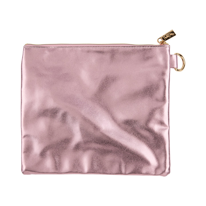 Pink Bow Confetti Everything Pouch