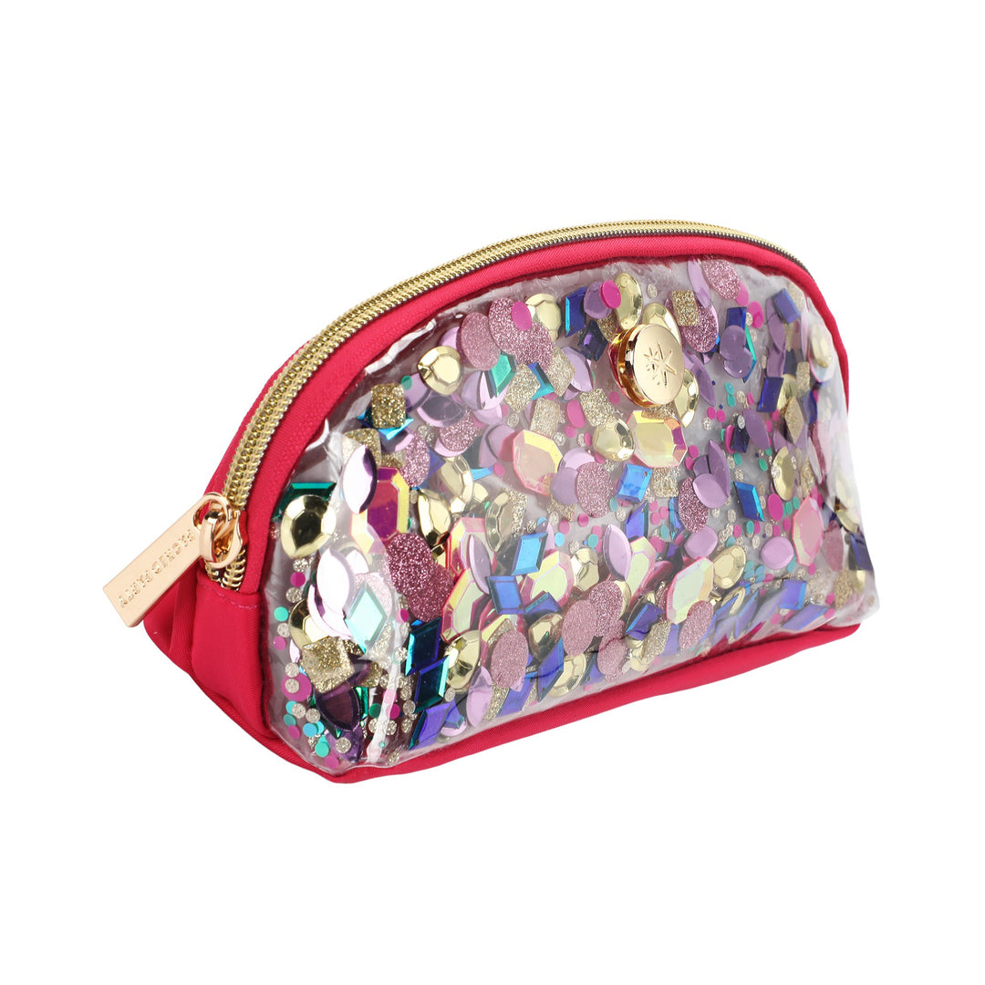 "Audrey" Jewel Confetti Pencil Pouch