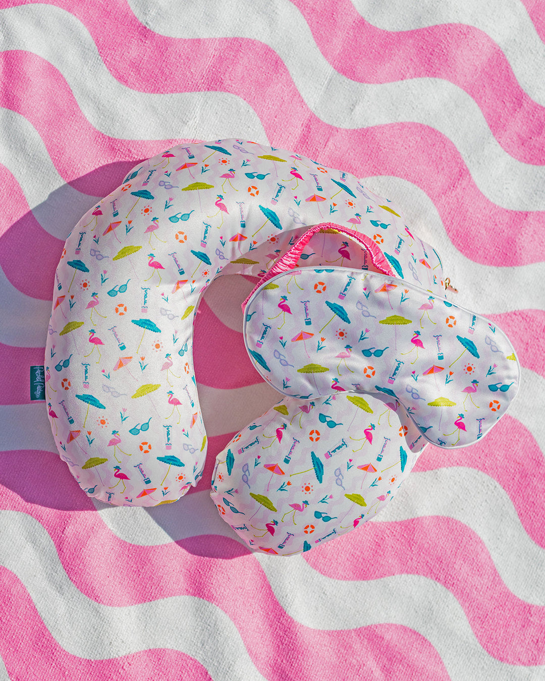 Out Of Office Neck Pillow &amp; Sleep Mask Set