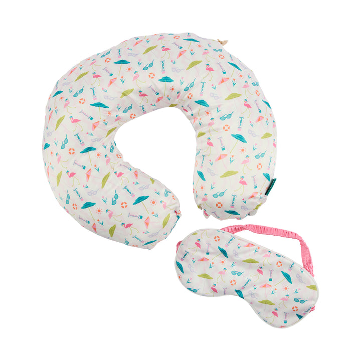 Out Of Office Neck Pillow &amp; Sleep Mask Set