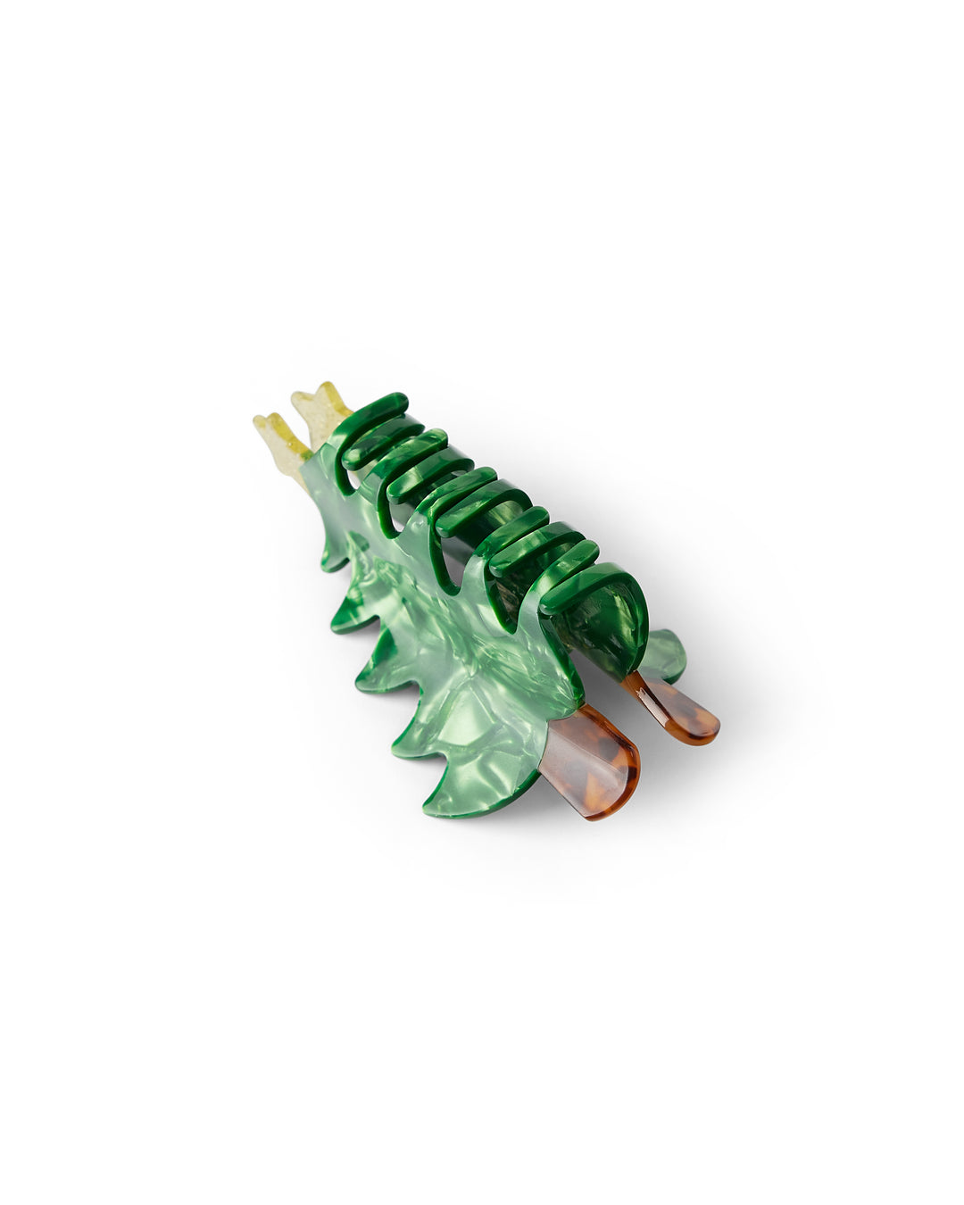 Christmas Tree Hair Claw Clip