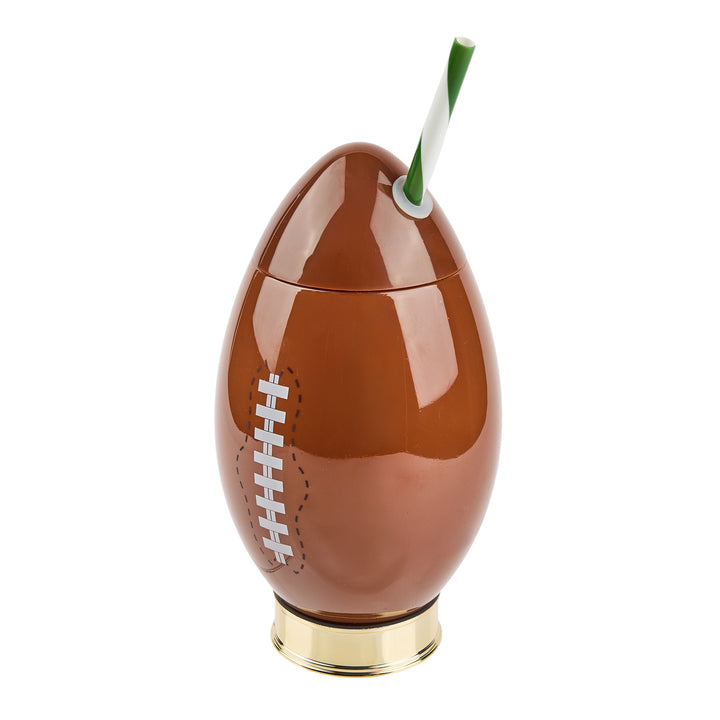 Football Novelty Sippers, 24oz (Set of 2, 6, or 12)