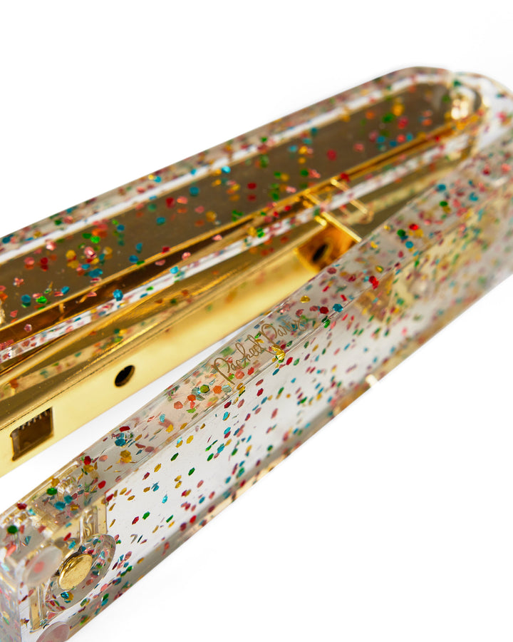 Confetti Injected Acrylic Stapler