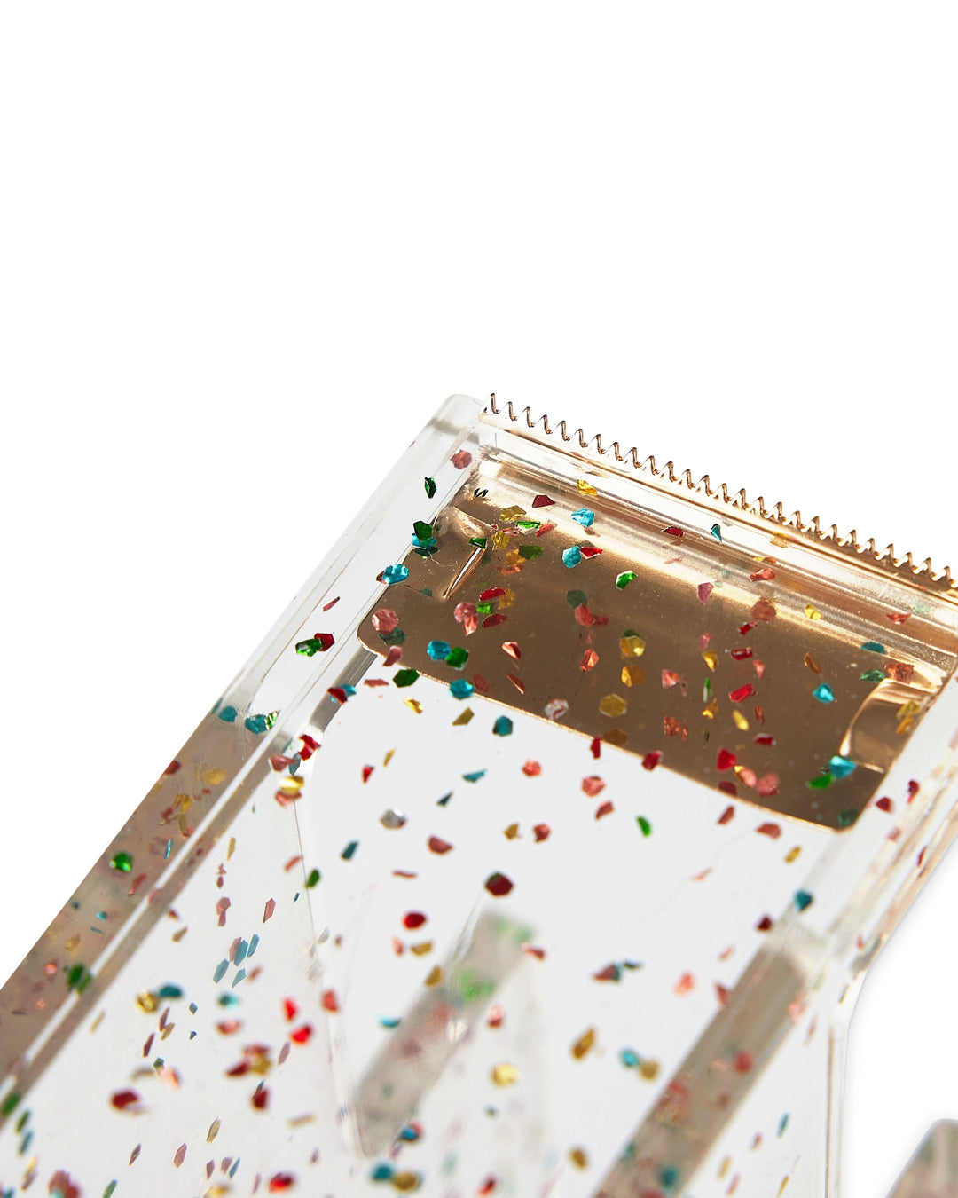 Confetti Injected Acrylic Tape Dispenser