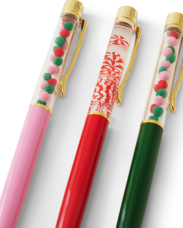 Letters to Santa Confetti Pen Set (3 count)