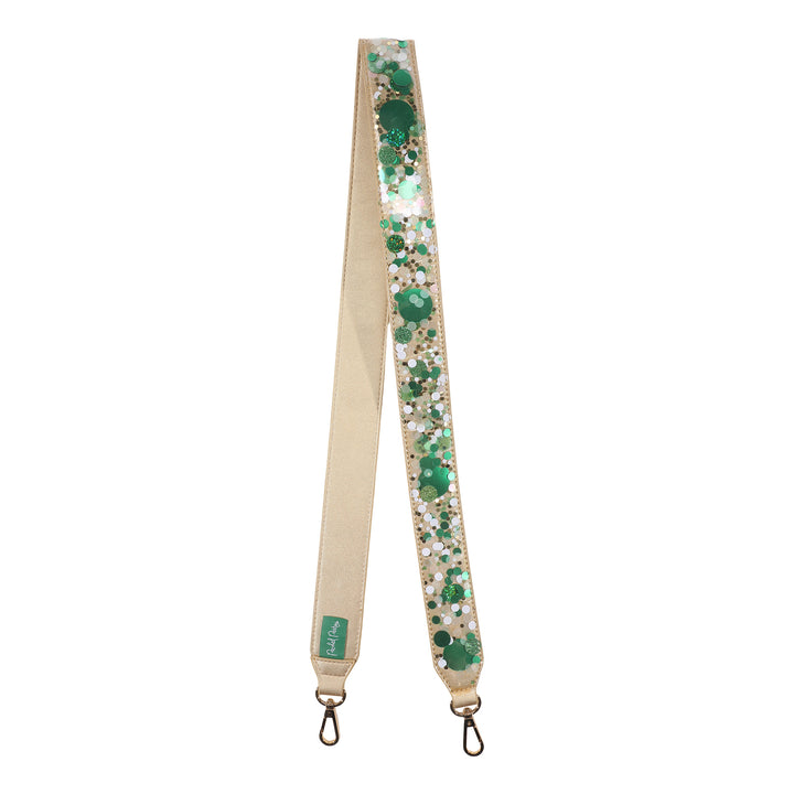 Packed Party Strap For Clear Cooper Crossbody Bag (Green With Envy)