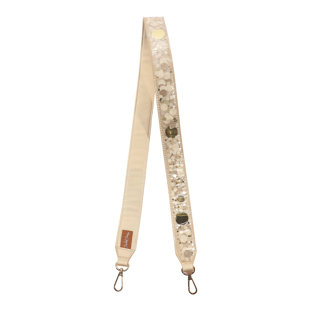 Packed Party Strap For Clear Cooper Crossbody Bag (Good As Gold)