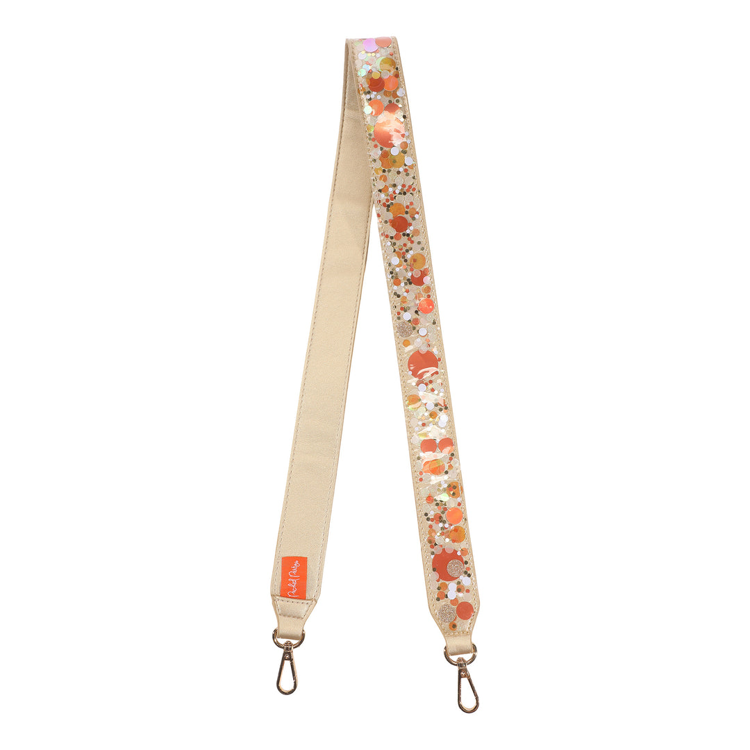 Packed Party Strap For Clear Cooper Crossbody Bag (Orange Burst)