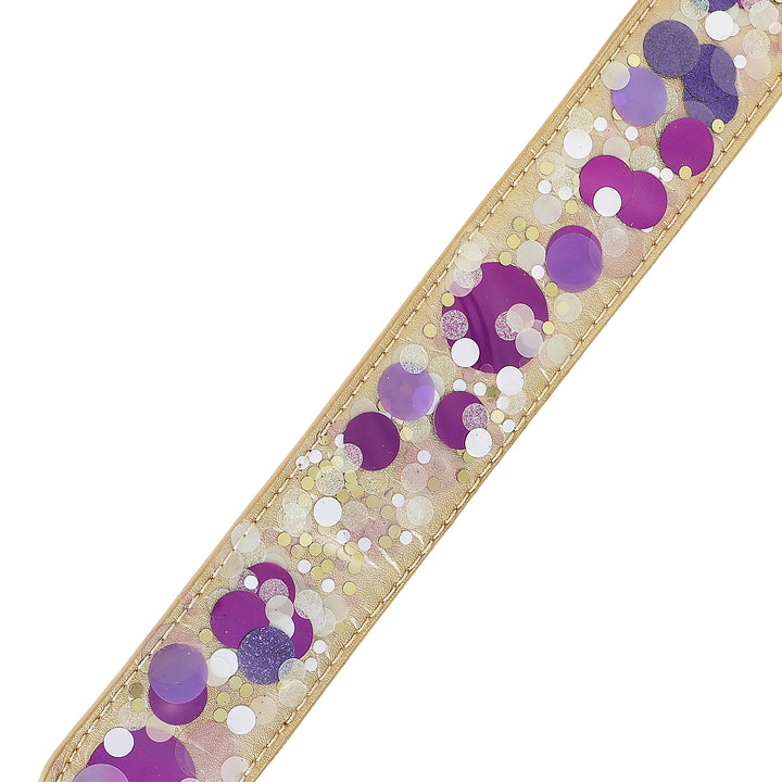 Packed Party Strap For Clear Cooper Crossbody Bag (Purple Crush)