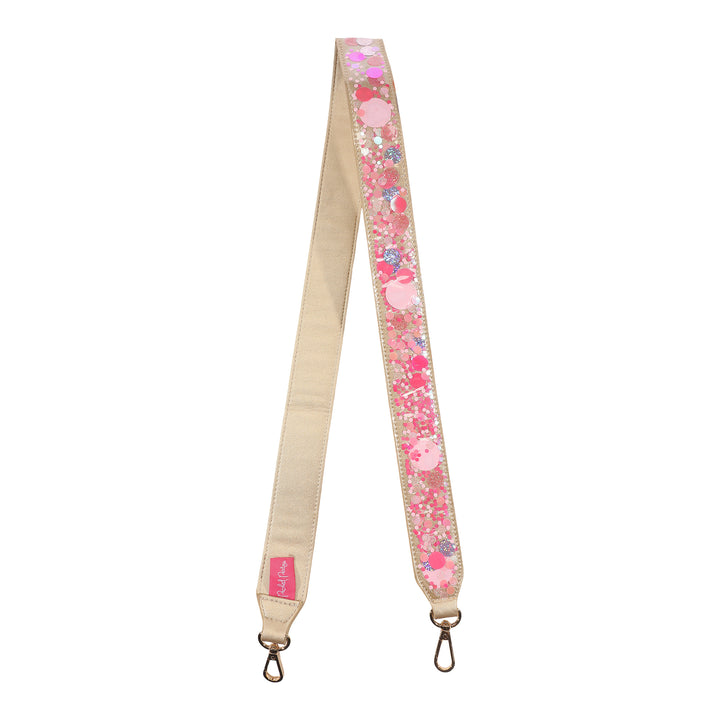 Packed Party Strap For Clear Cooper Crossbody Bag (Pink Party)