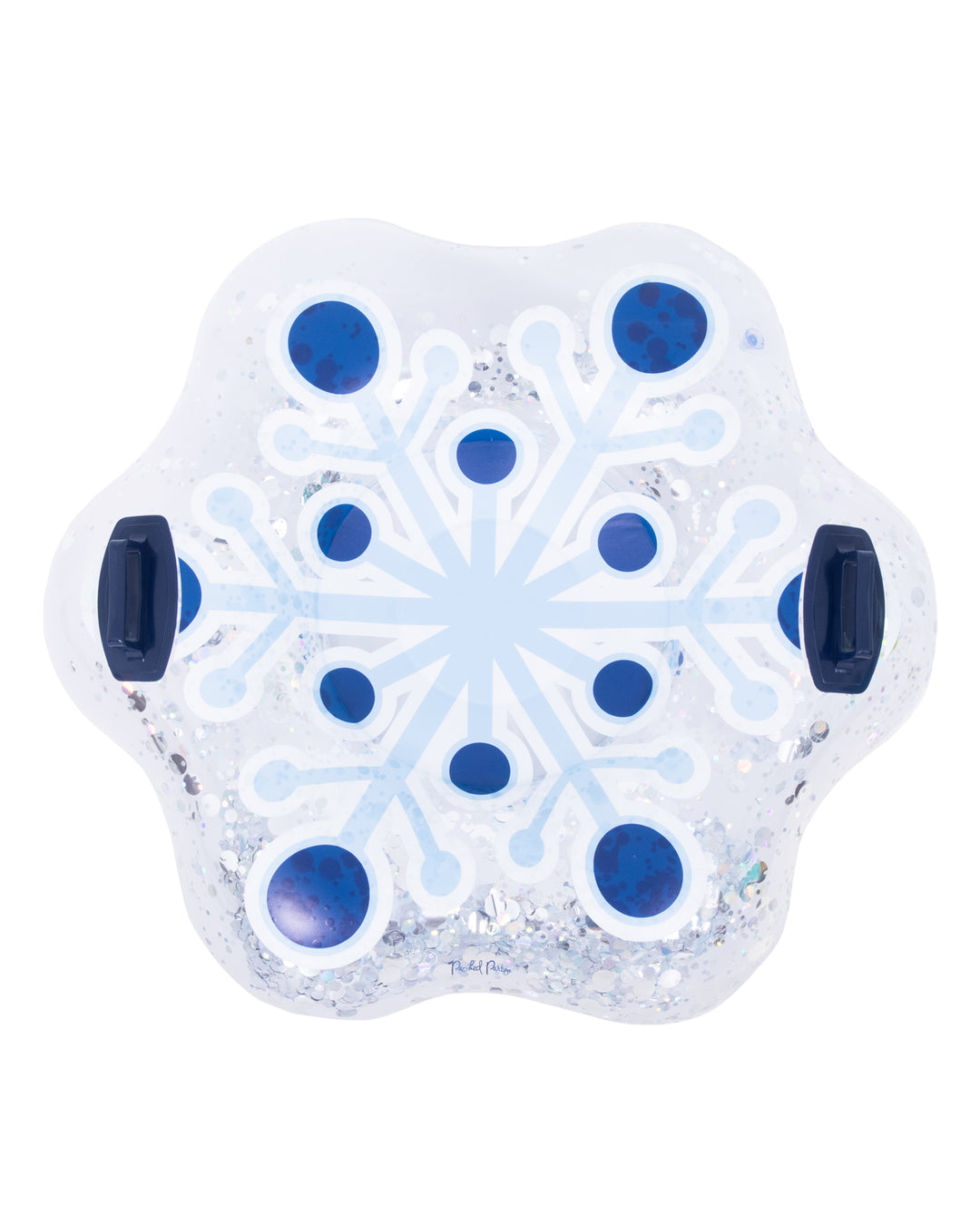 Confetti Filled Inflatable Snowflake Tube