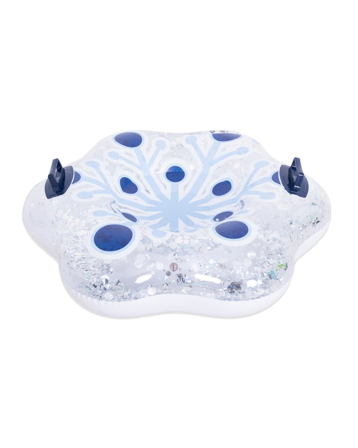 Confetti Filled Inflatable Snowflake Tube