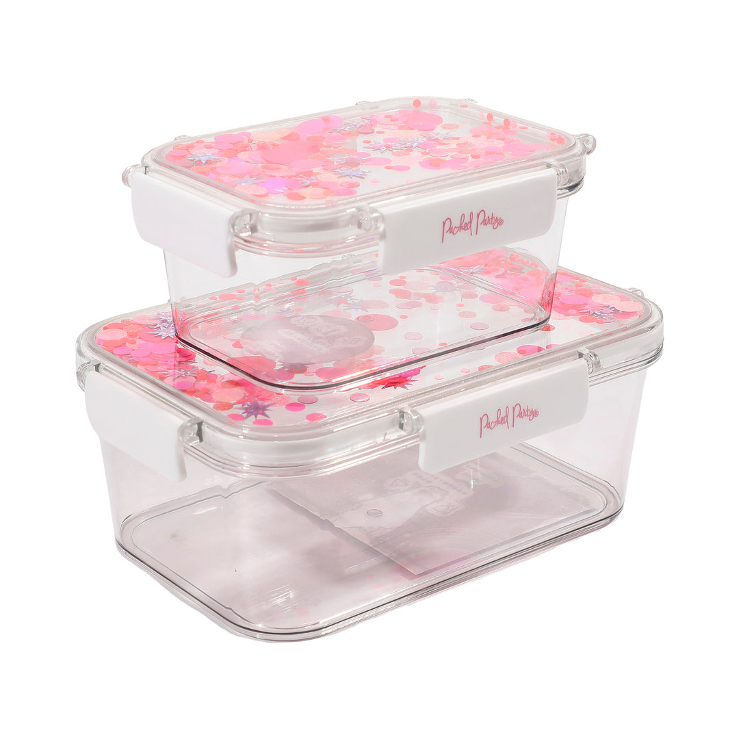 Sweet Tart Confetti Food Storage Box Set Of Two