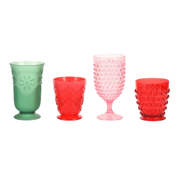 Reusable Vintage Cup Set (4 ct)