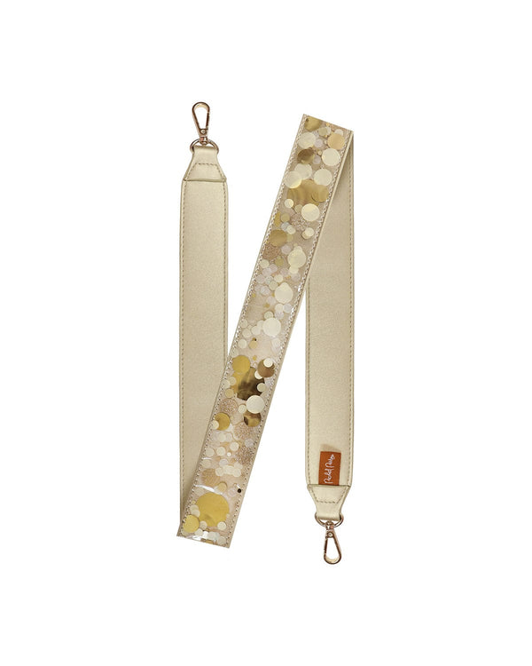 Good As Gold Confetti Removable Purse Strap Attachment