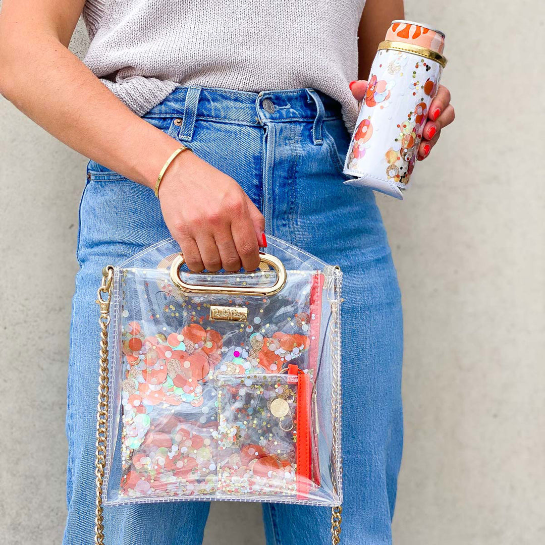 Clear Cooper Crossbody Bag (Stadium Approved)