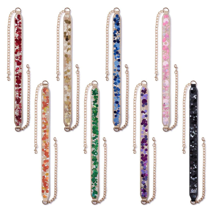 GOOD AS GOLD ADJUSTABLE CONFETTI BAG STRAP