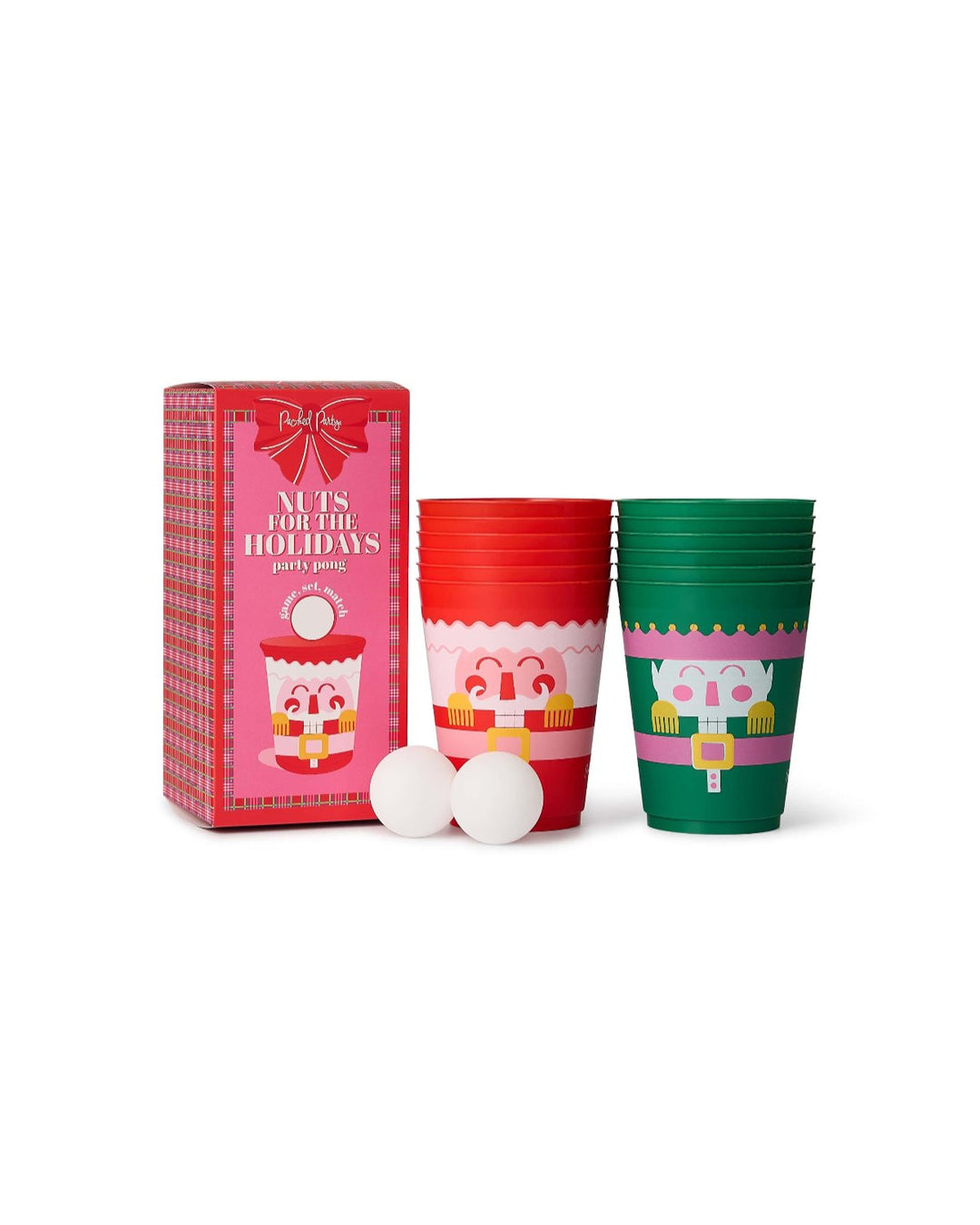 Nuts for the Holidays Pong Set